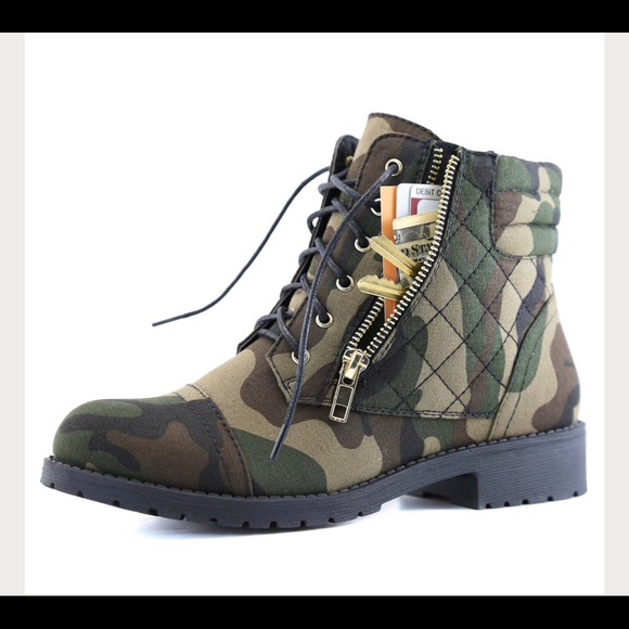 Daily Shoes Shoes - Camouflage Pocket Boots